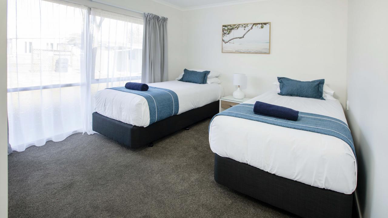 Accessible Motel Twin Bedroom