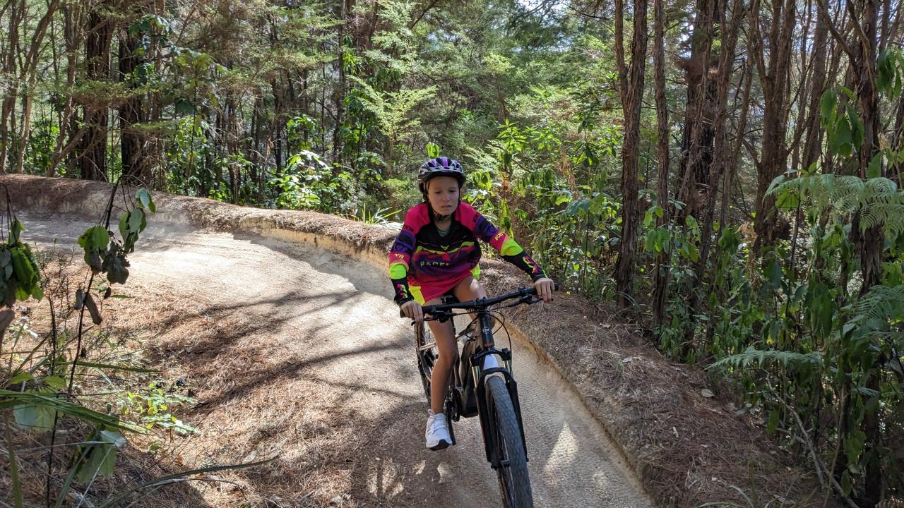 Kaiteriteri Mountain Bike Park - at the end of the tour