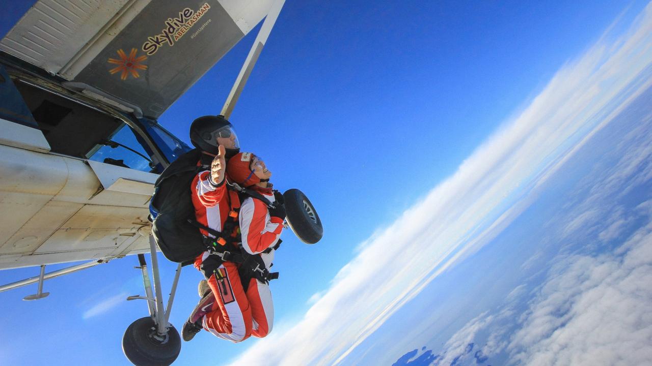Above the world at 18,000ft! The feeling of flying is like nothing else