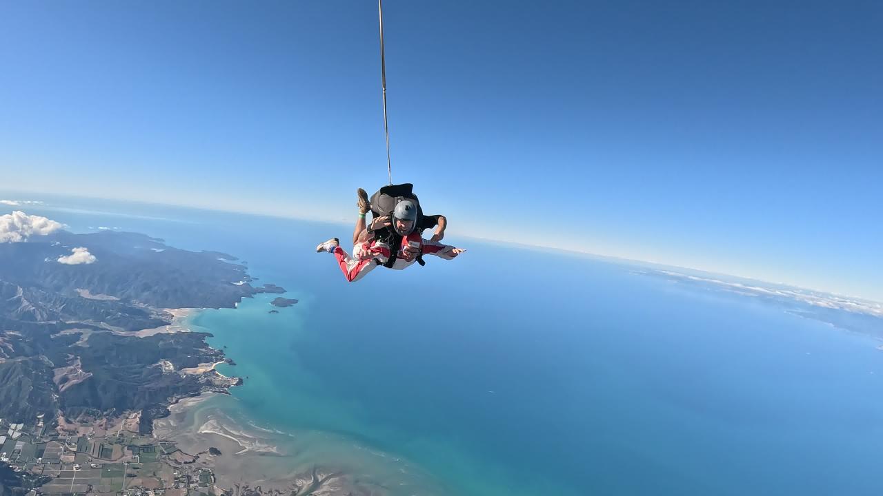 Freefalling from 18,000ft—where every second feels like a lifetime