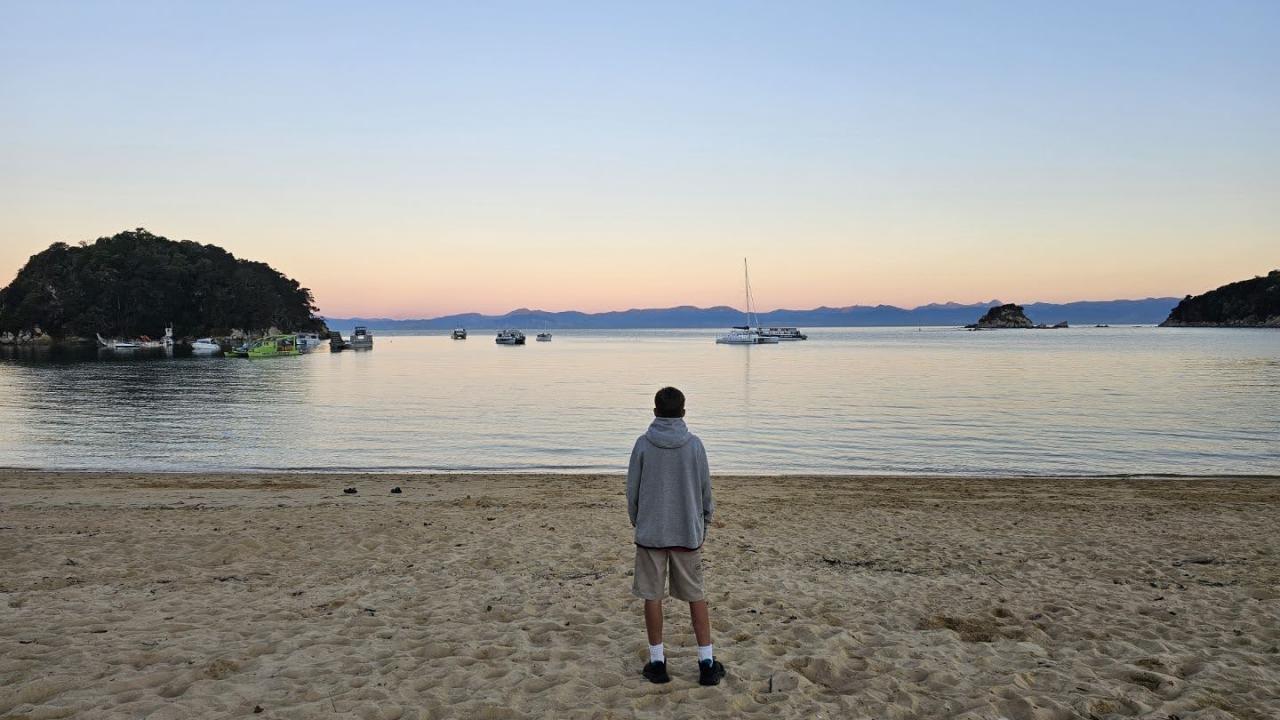 Kaiteriteri Beachfront - where you finish your tour