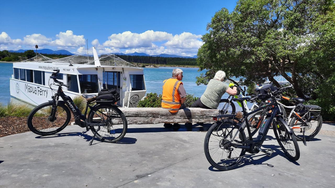 Waiting for the Ferry at Mapua