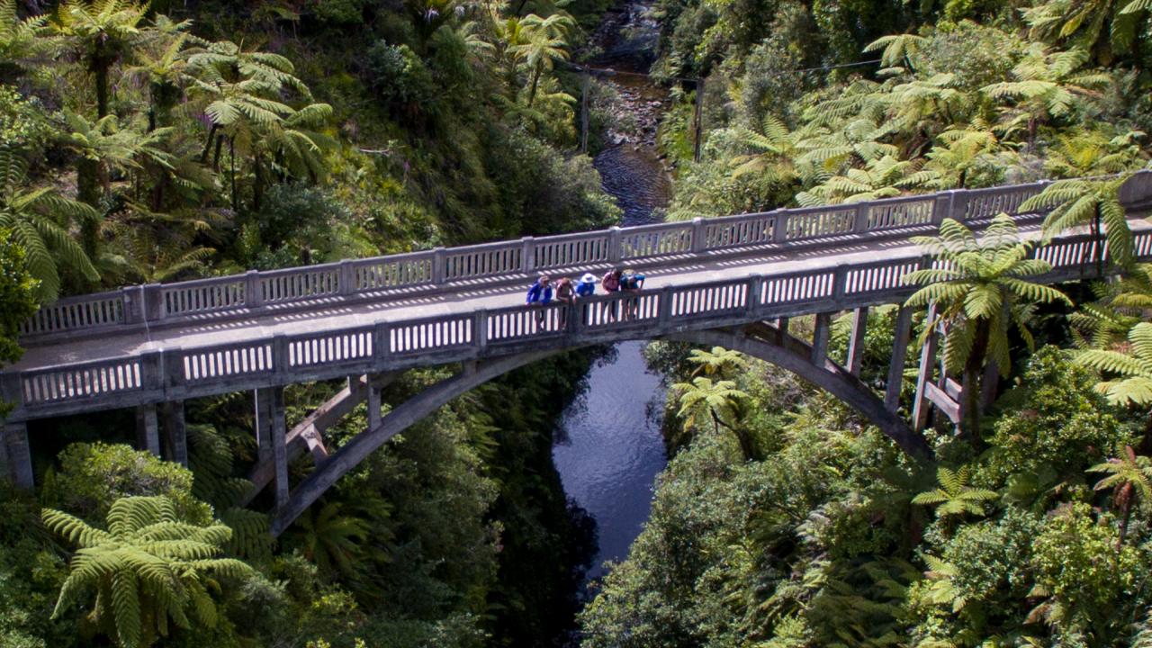 A remarkable feat of engineering; the Bridge to Nowhere deserves its special place in New Zealand's history