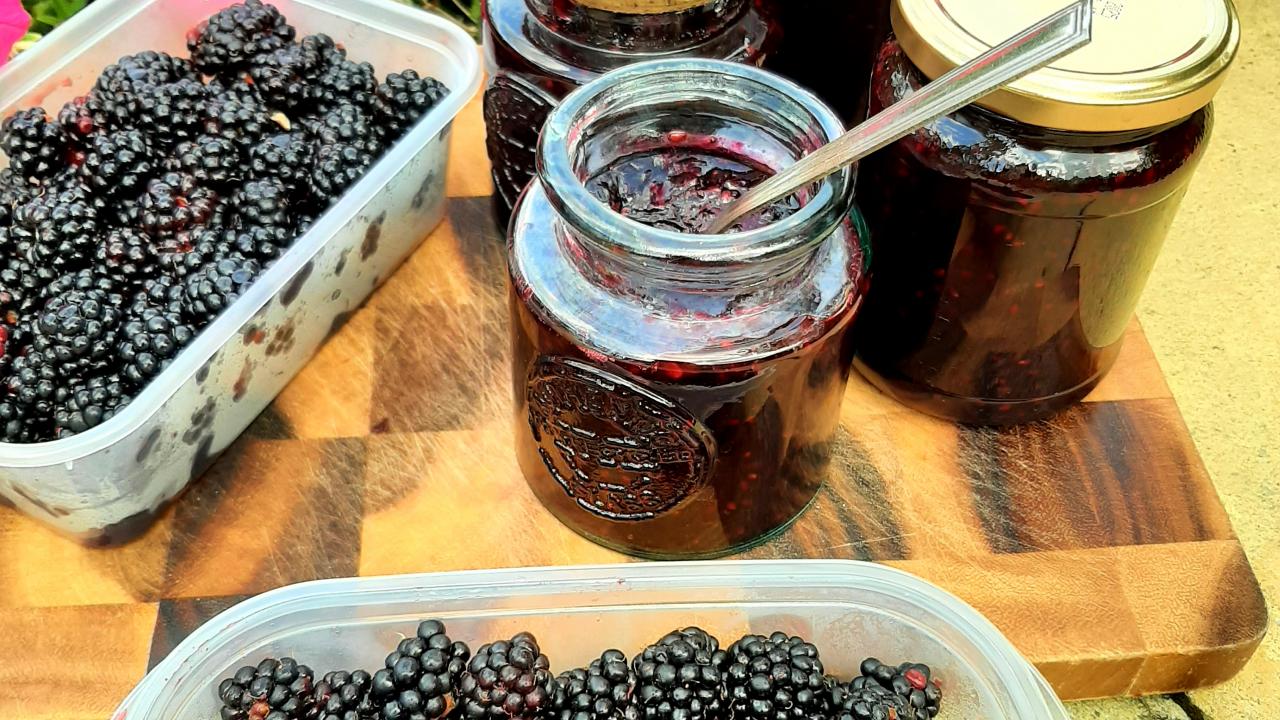 Delicious jams made by hand at our Jam-Making Workshop.