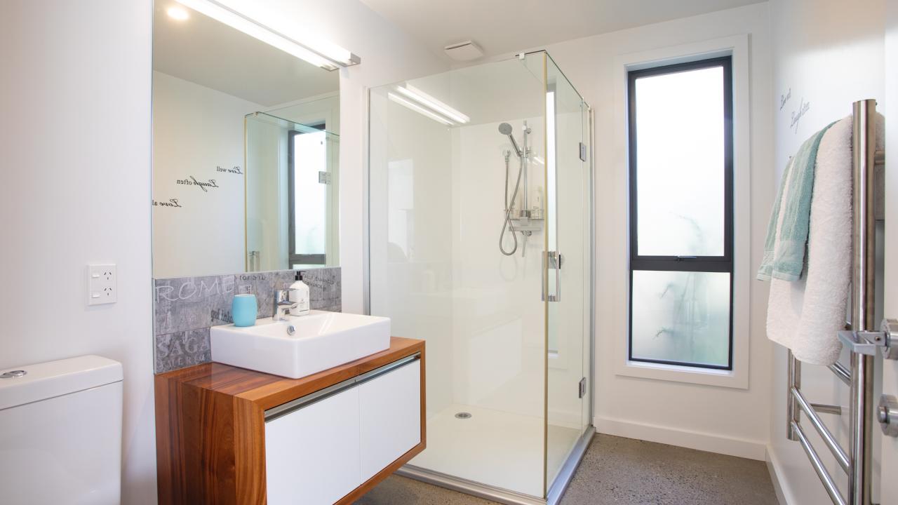 Blue Studio Bathroom