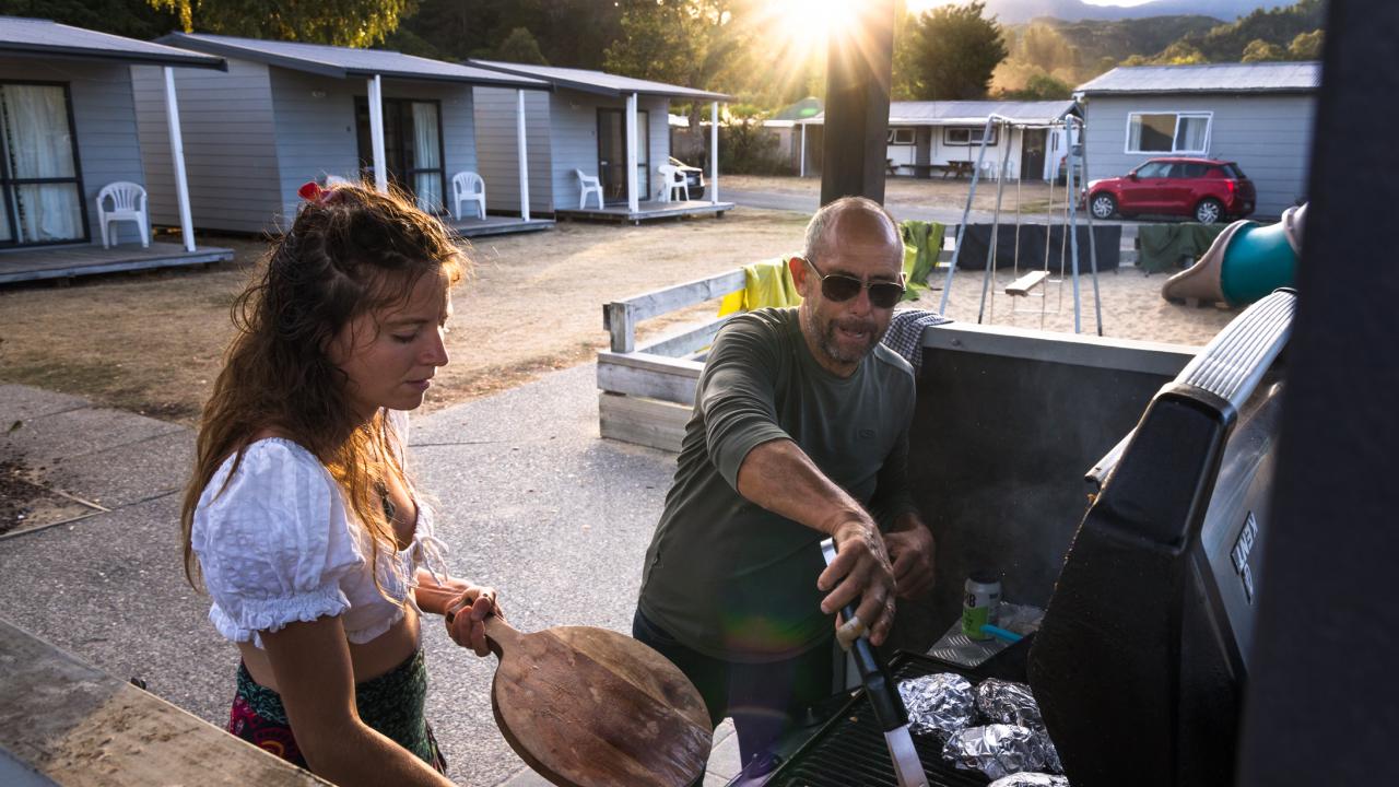 BBQ area