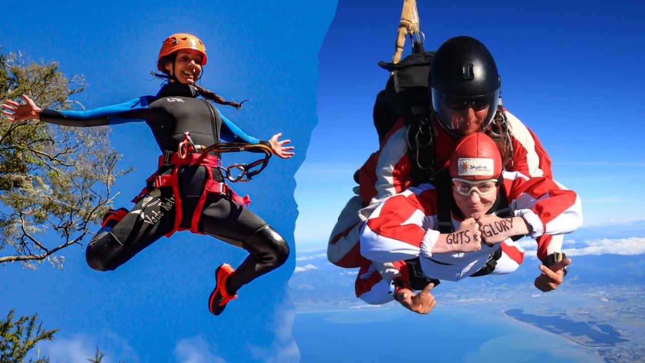 Guts & Glory - the ultimate adrenaline junkie combo