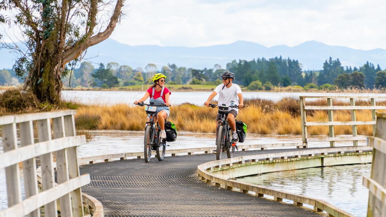 Cycling the Great Taste Trail