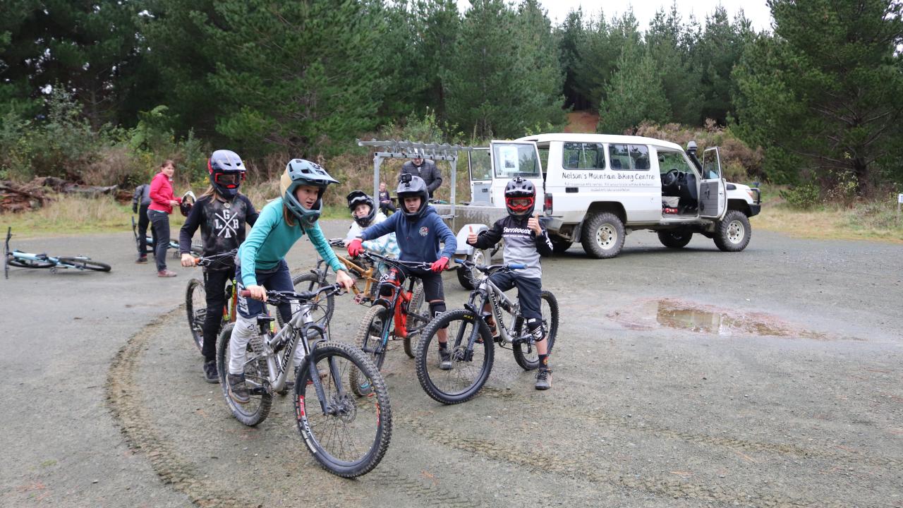 Conquer Nelson's amazing Mountain Bike Trails with a full day of family friendly shuttles.