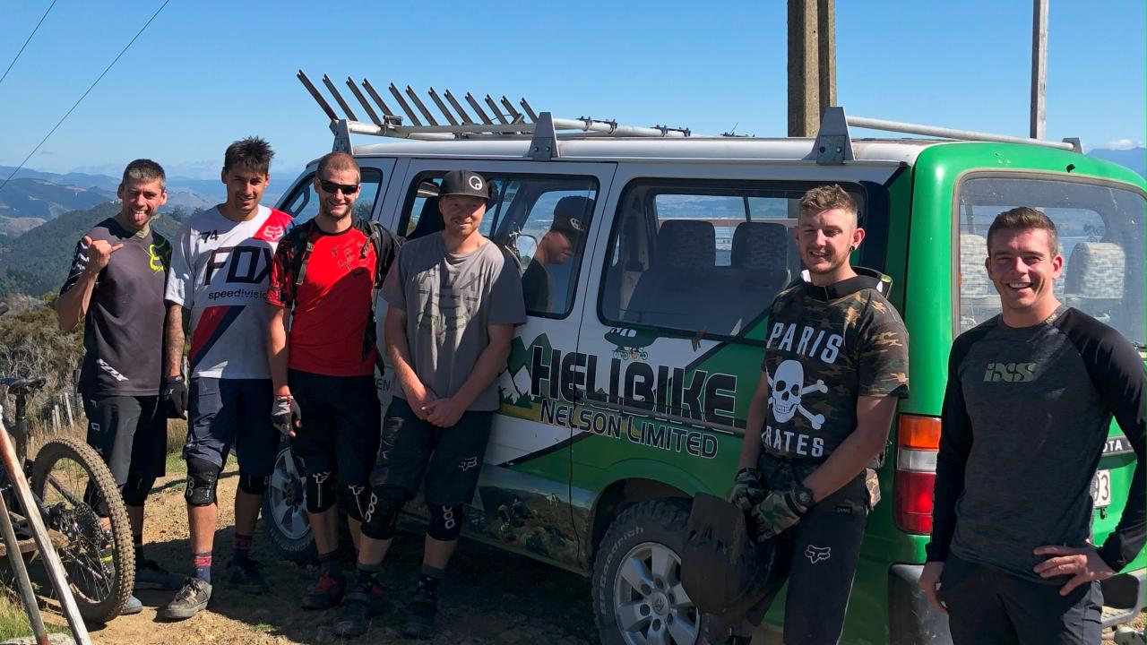 MTB Nelson at Kaka drop