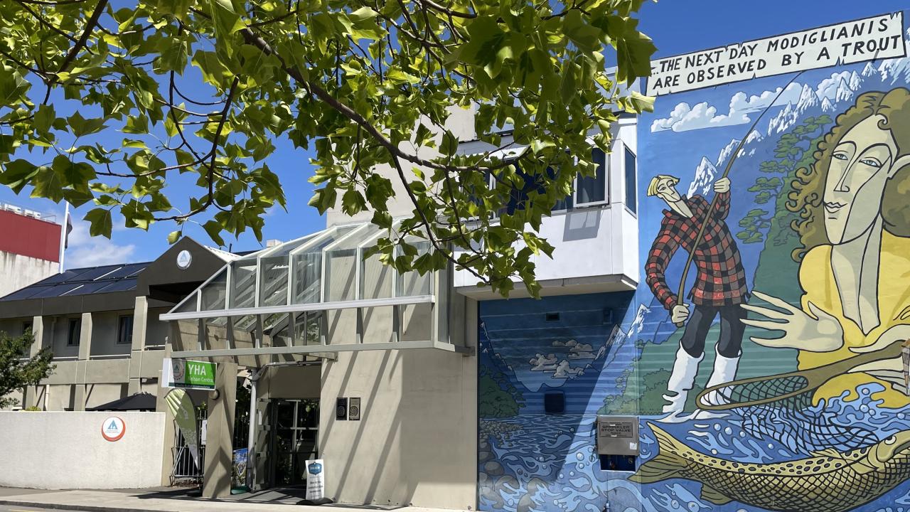 Entrance on Montgomery Square