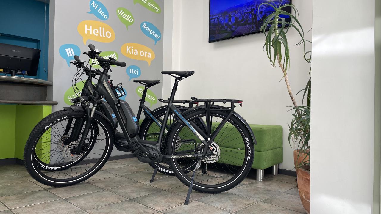E-Bikes & City Bikes available for Hire