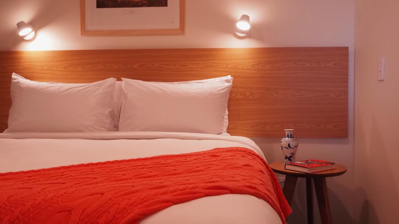 Our premium one-bedroom Garden Suites, opened in May 2025, offer top quality king-sized beds to extra comfort.
