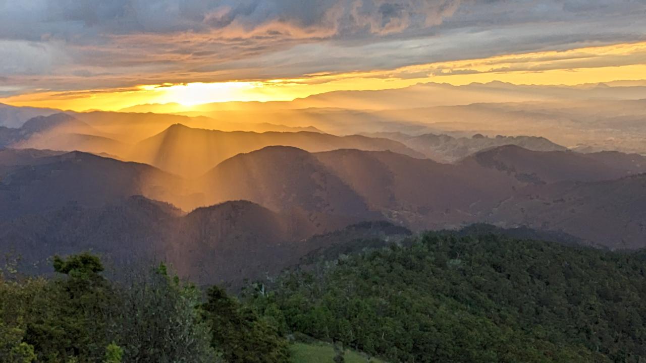 Mount Malita Sunset, Mount Richmond Forest Park