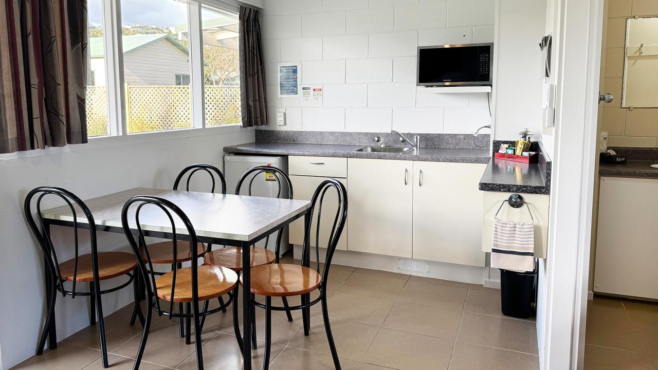 Classic Studios kitchen and dining