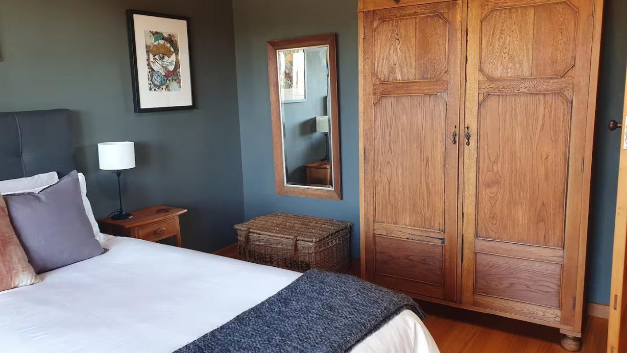 Bedroom 1 with the large wardrobe