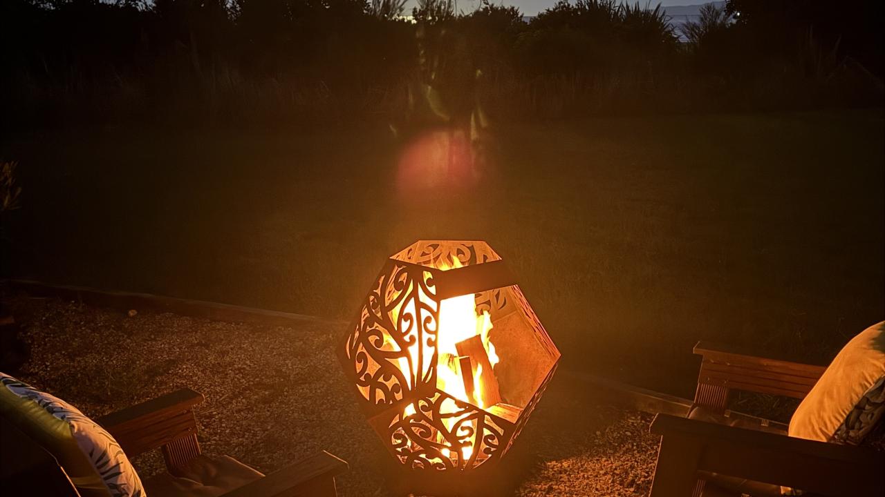 Enjoy your evenings by the fire.