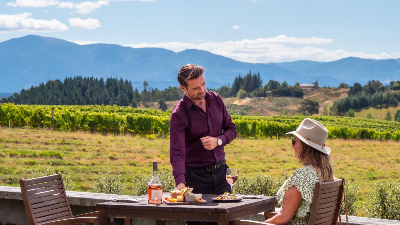 Wine tasting and lunch