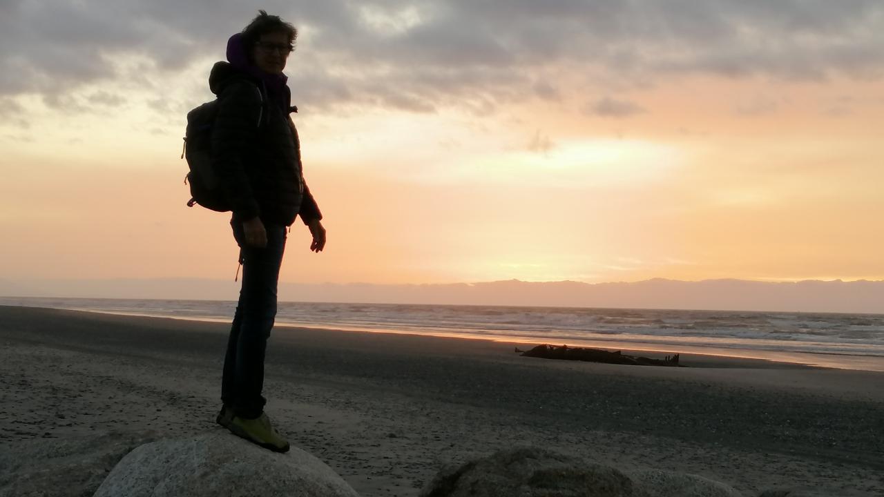 Savouring the sunset West Coast, South Island