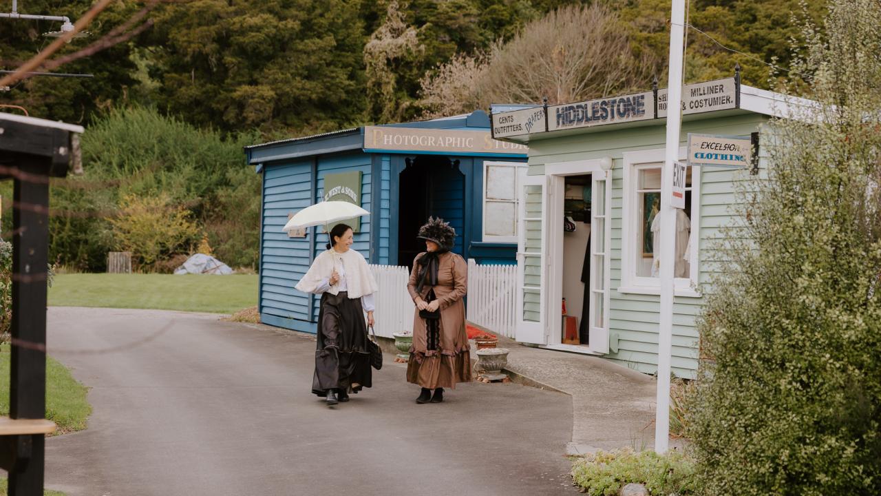 Get dressed up and enjoy a stroll