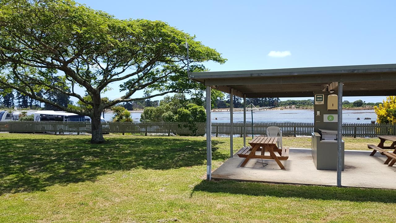 Shared BBQ facilities