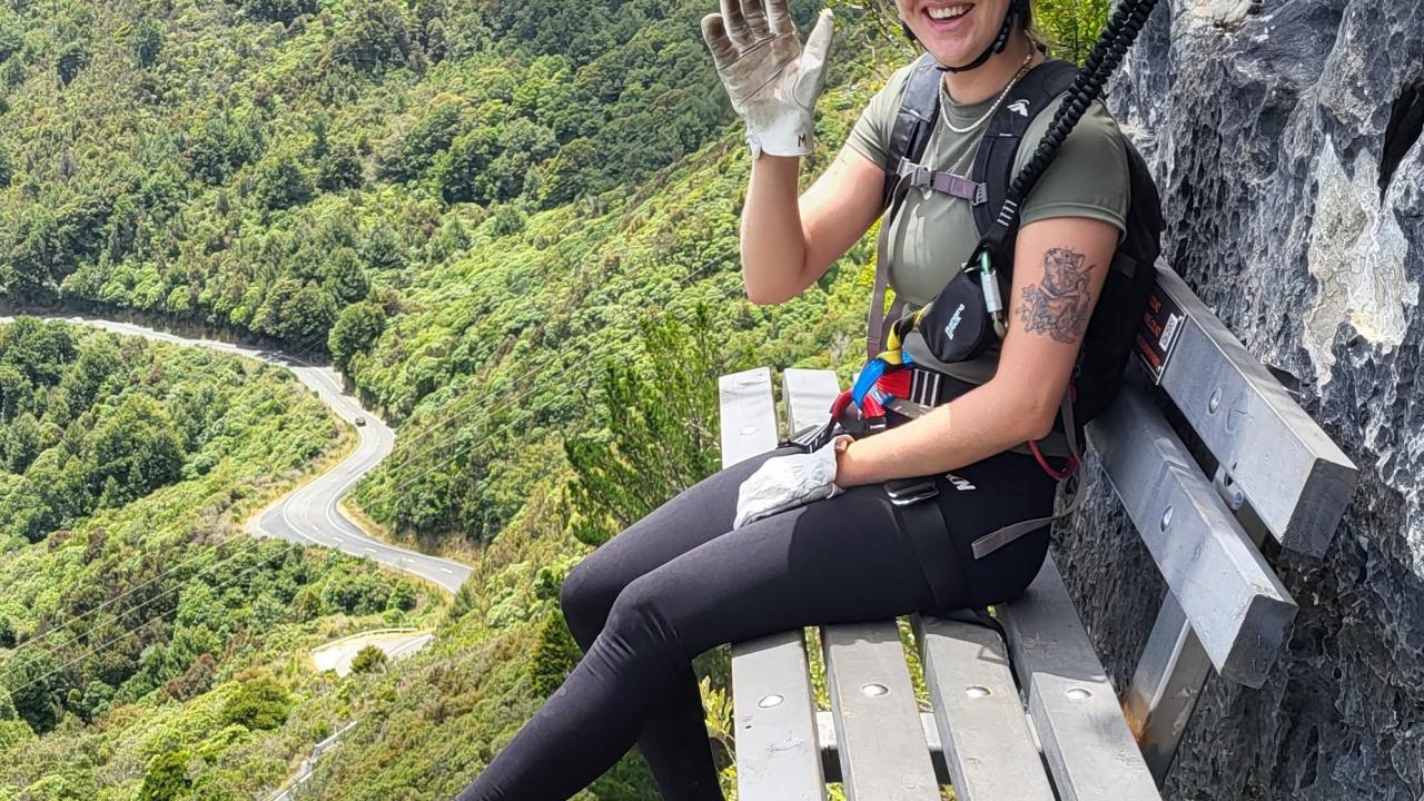 Takaka Hill via ferrata