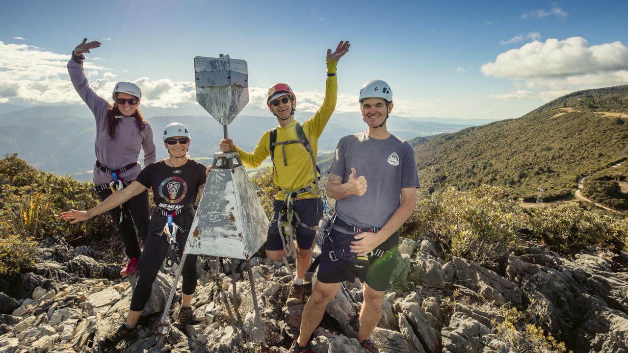 Takaka Hill via ferrata