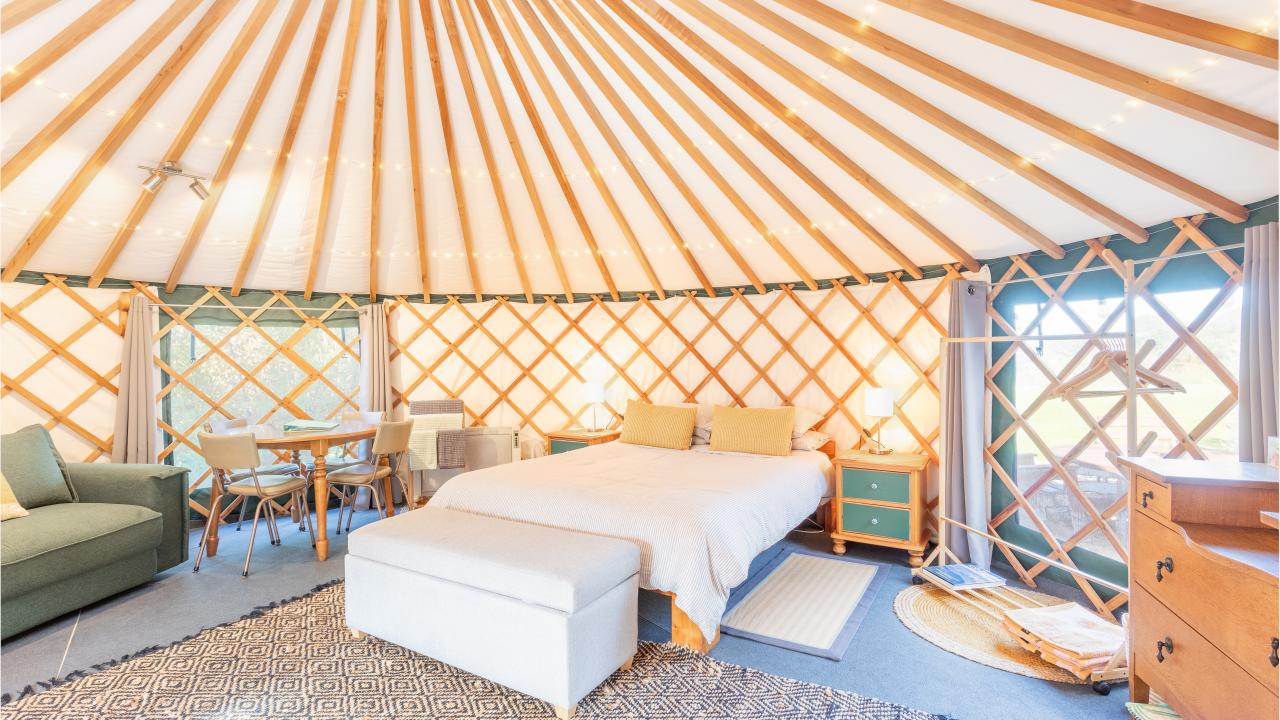 Serene decor ensuring you feel right at home while surrounded by nature.