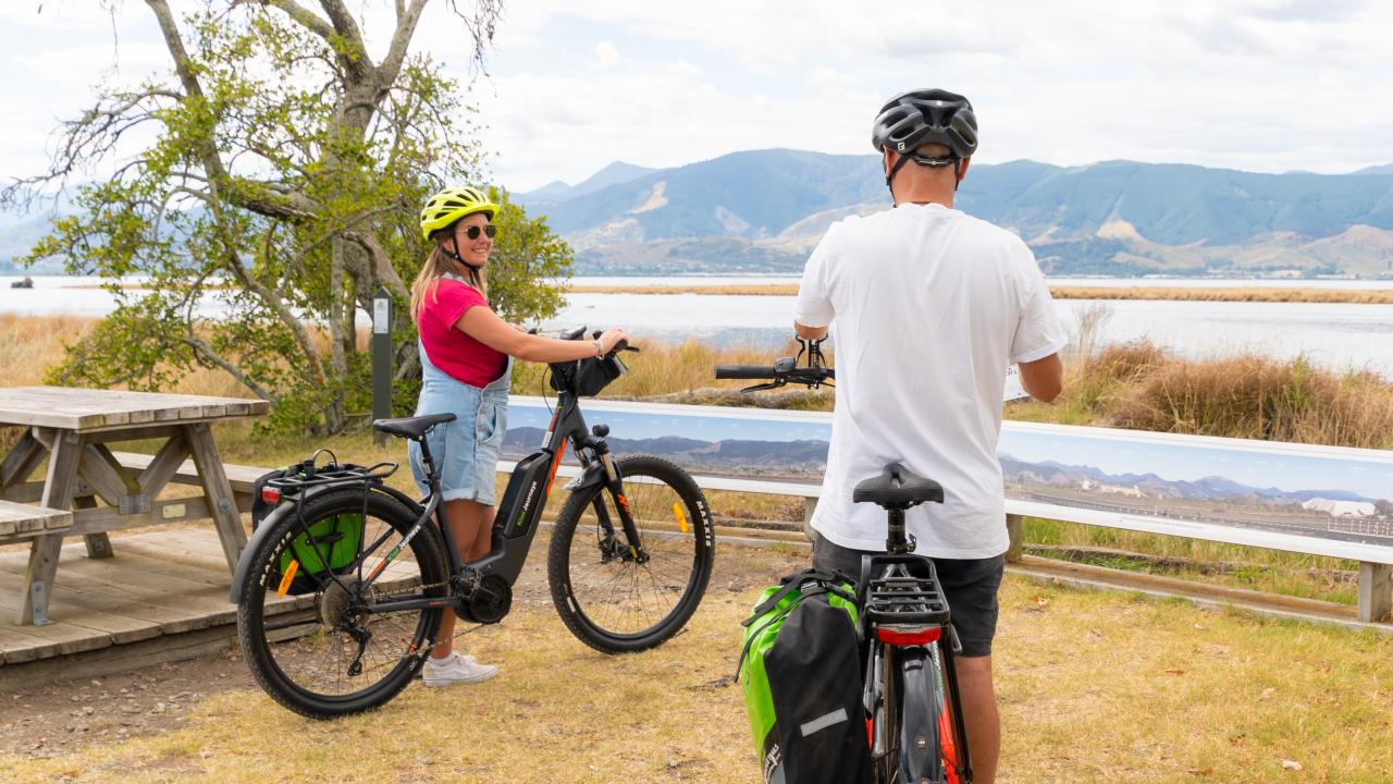 Coastal trail views