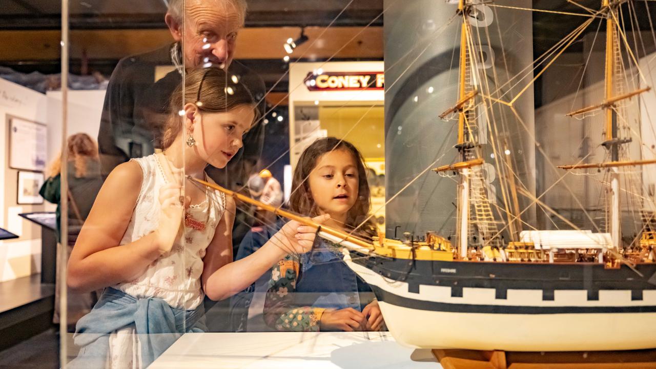 Visitors in Regional Gallery