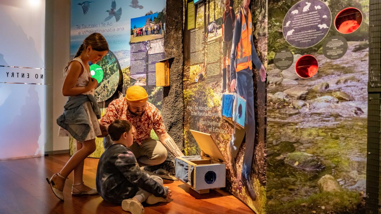 Visitors in Regional Gallery