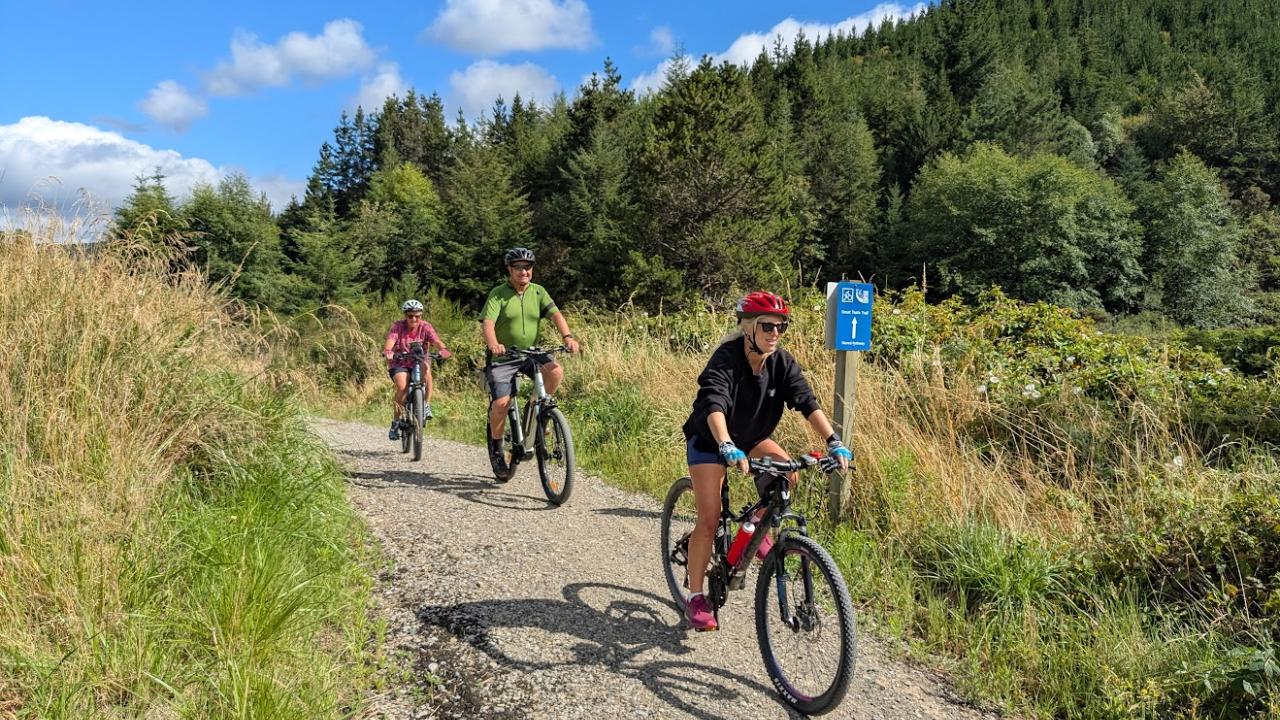 Great Taste Trail riding