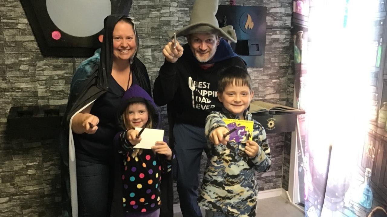 An immersive escape room experience designed to delight wizards of all ages.