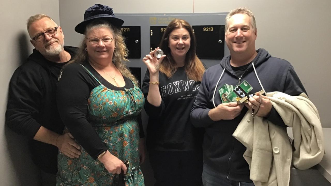 Teamwork is key to pulling off the ultimate bank vault heist.