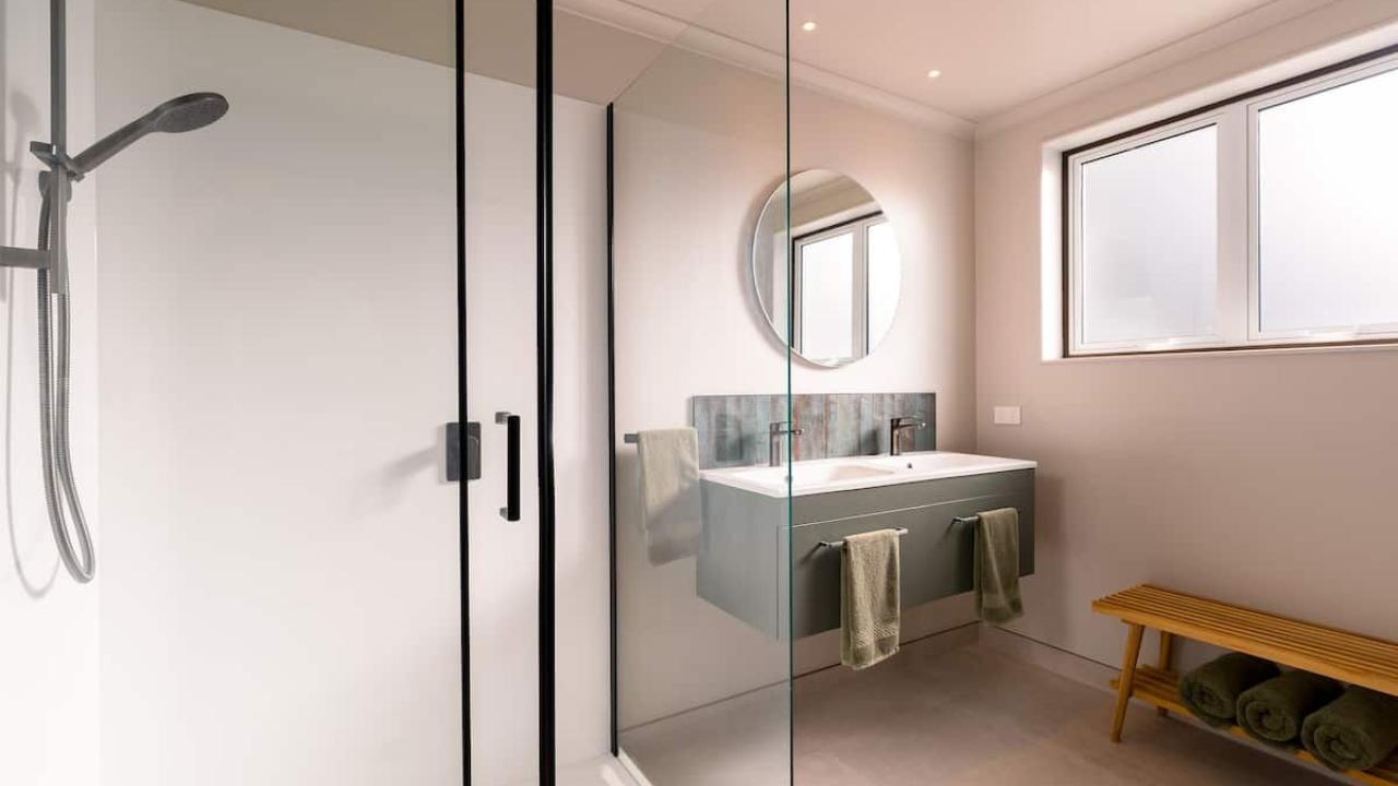 Bathroom with walk-in shower