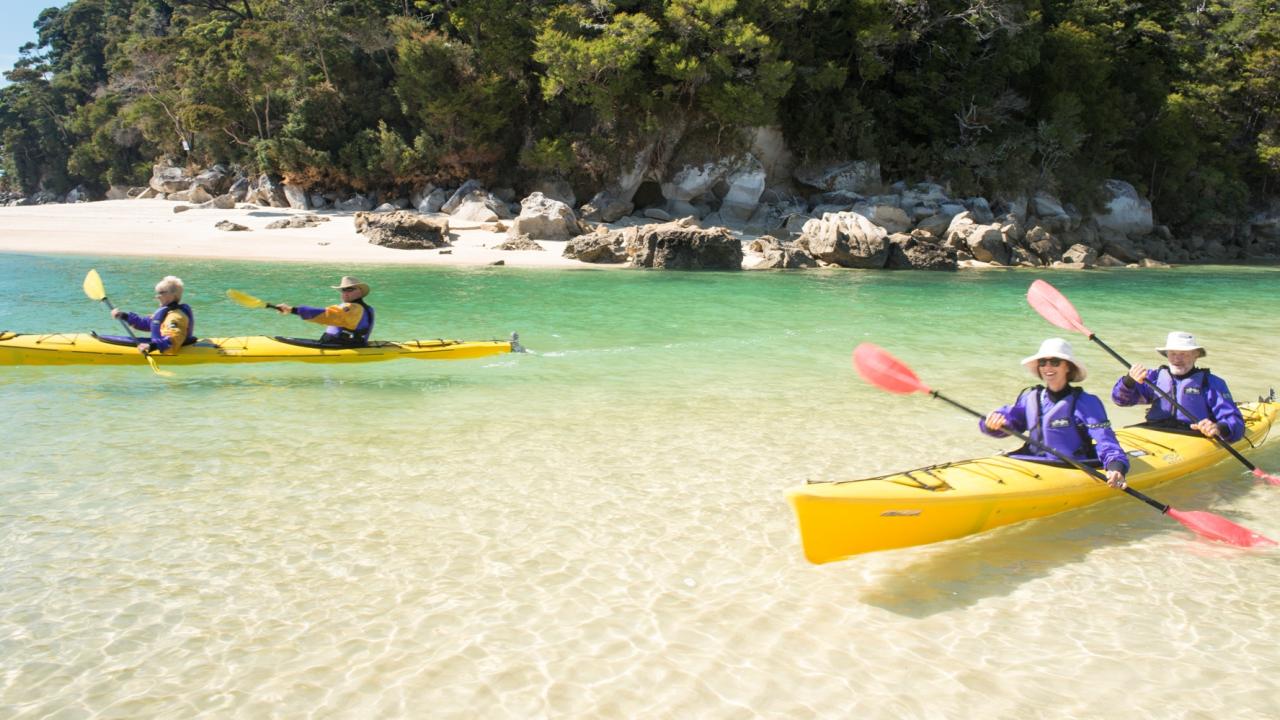 Kayak the Abel Tasman Coast.