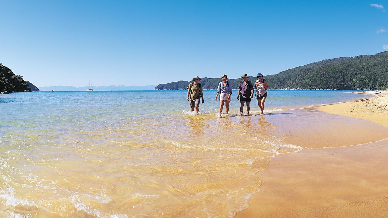 Walk the Abel Tasman Coastal Track.