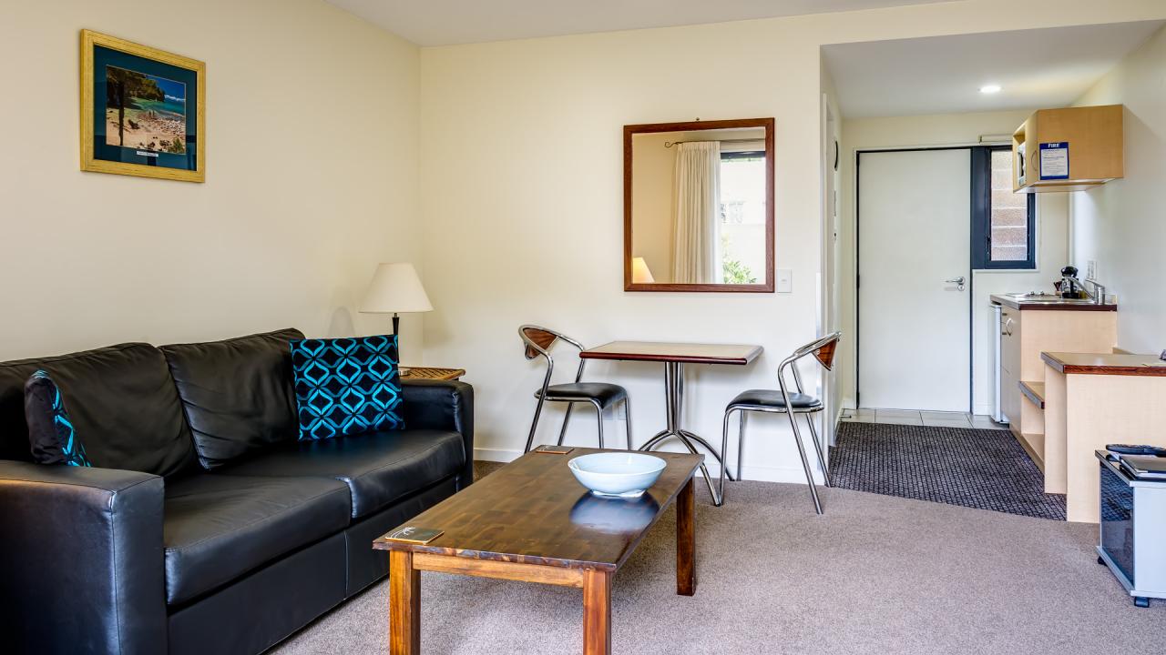 Superior Suite lounge and kitchenette