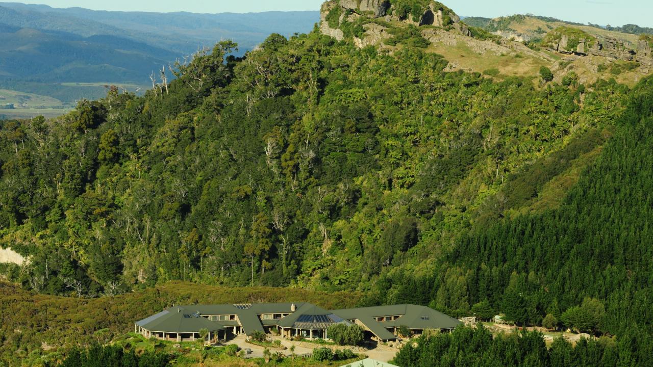 Front of Westhaven Retreat Lodge