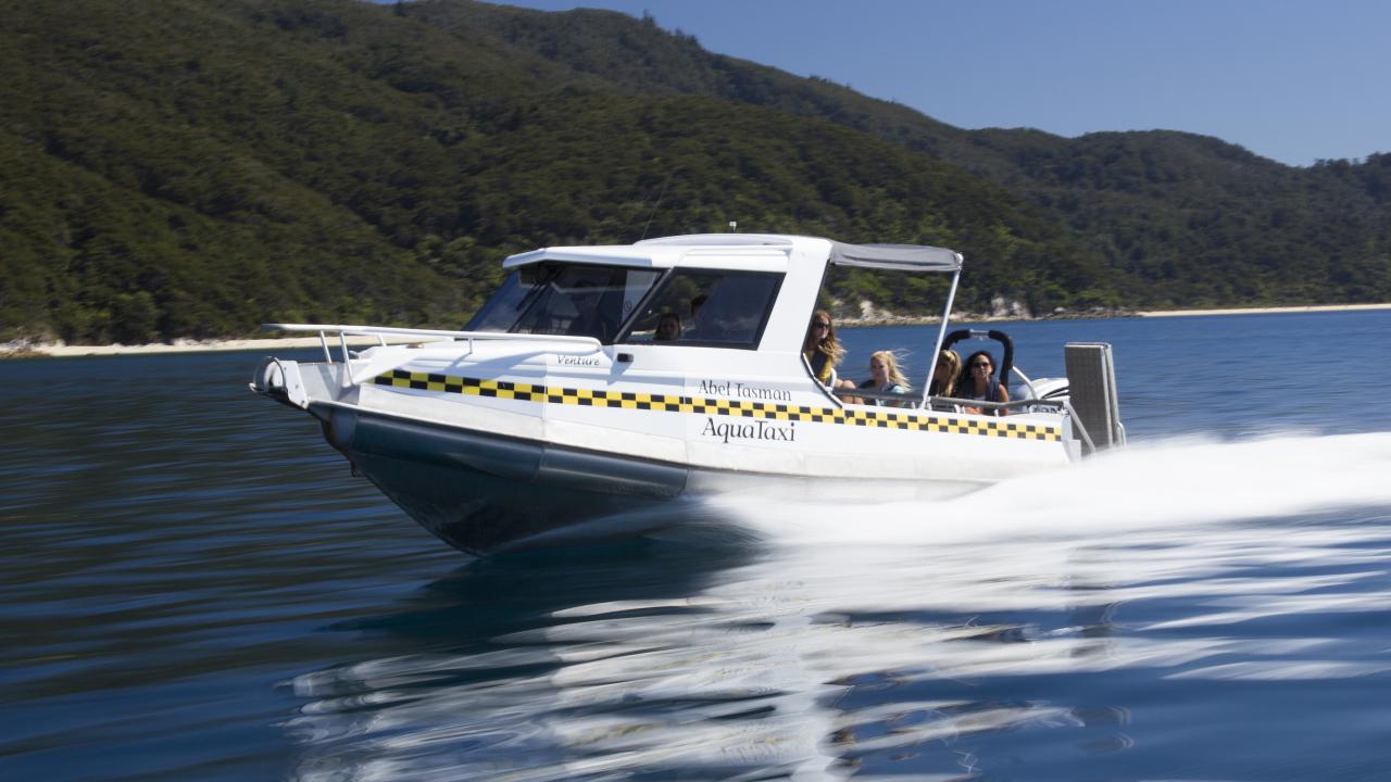 AquaTaxi in motion
