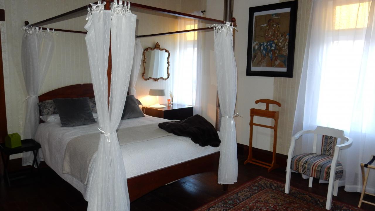 Our 4 Poster Room with its own balcony