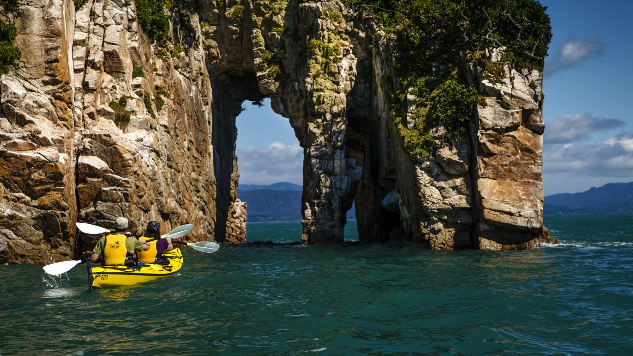 Archway@Abel Tasman Point. Golden Bay