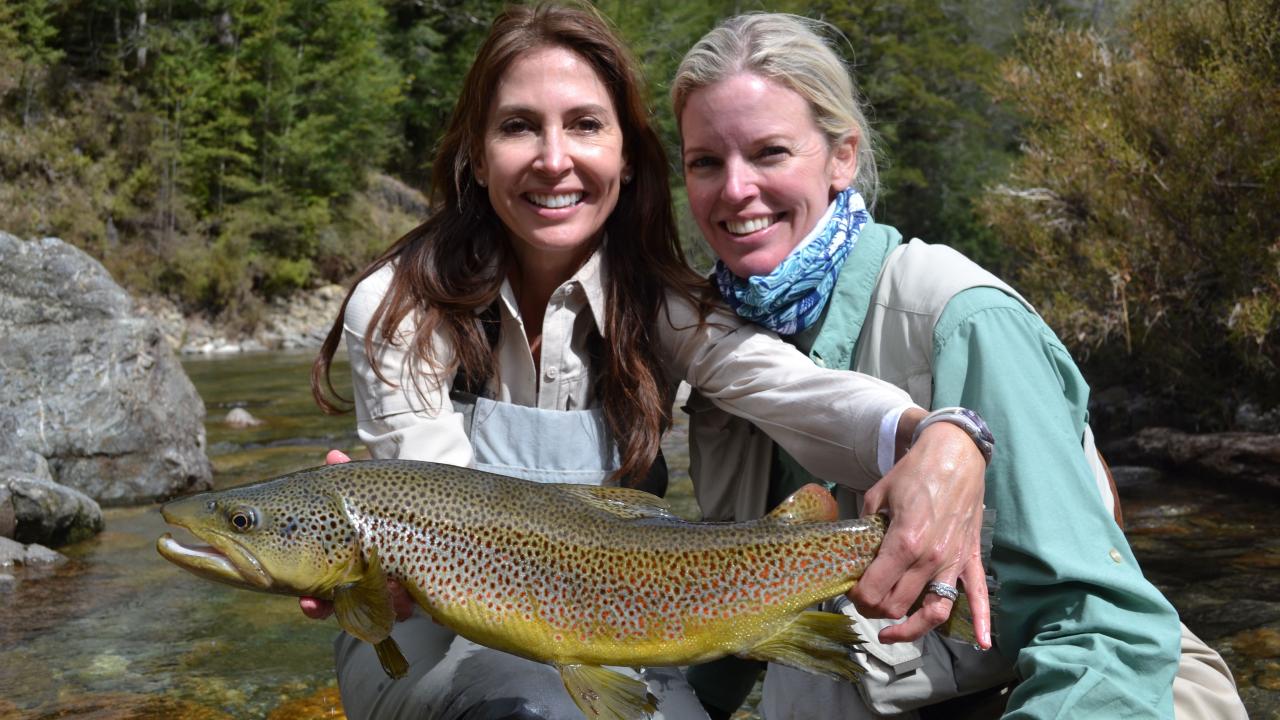 Fly fishing ladies