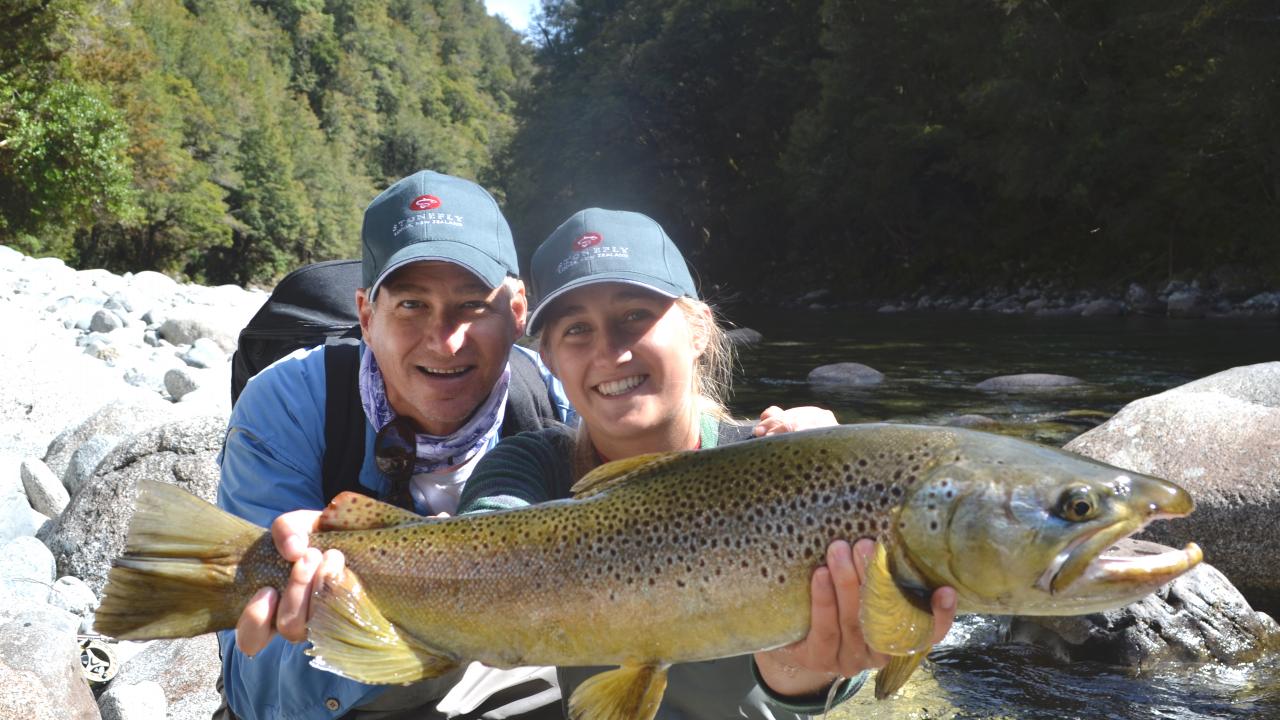 Fly Fishing from Stonefly