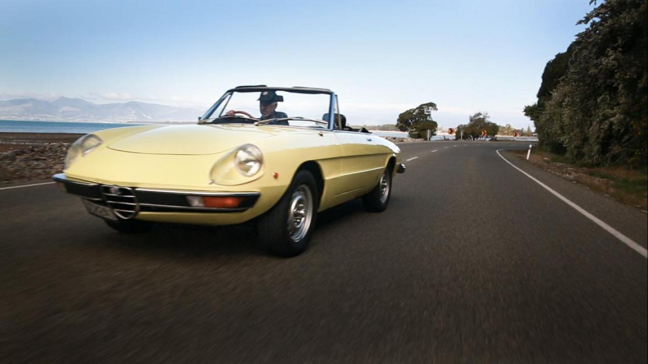 1970s Alfa Spider getting a run