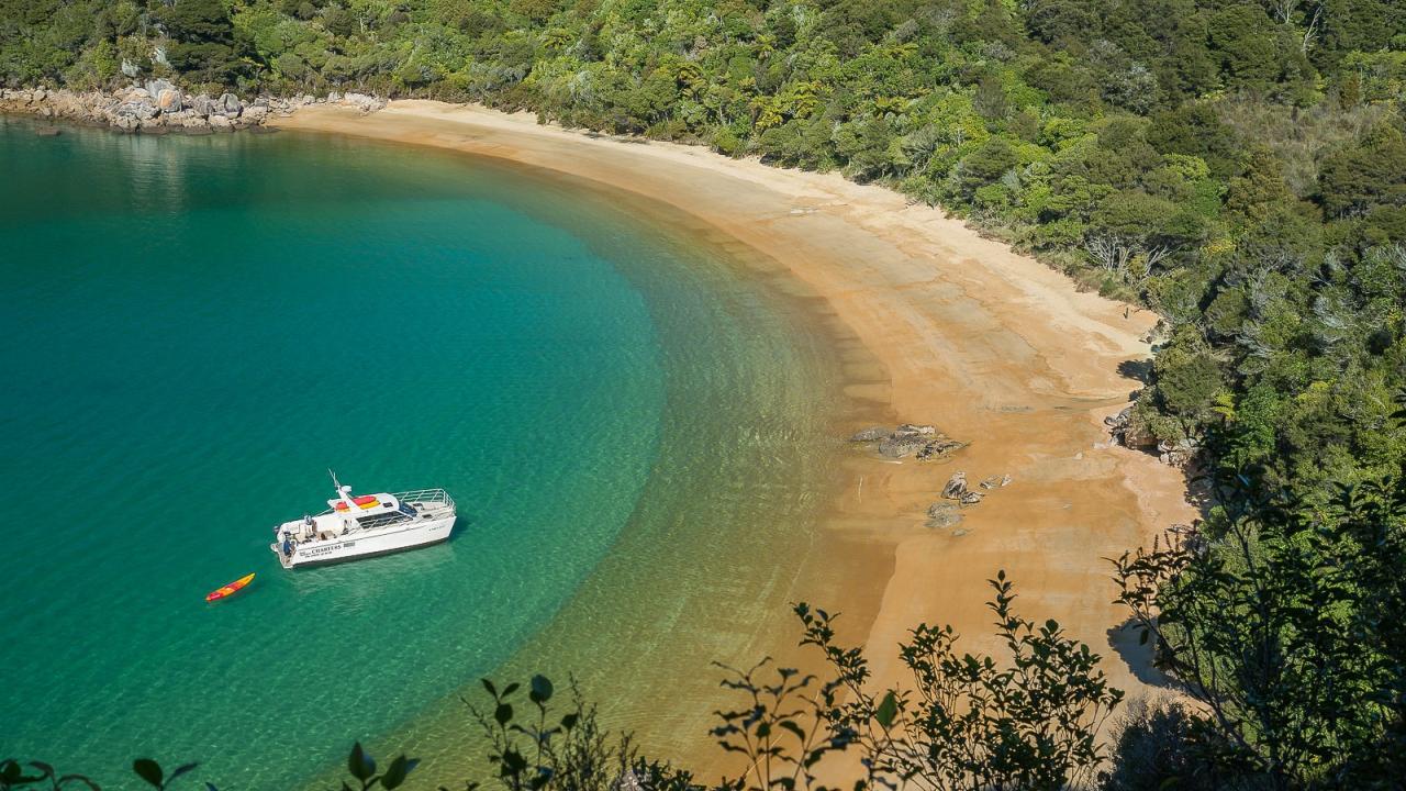 Find the secluded beaches.