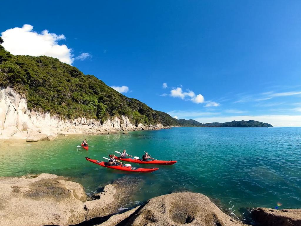 Sea kayaking the Abel Tasman National Park