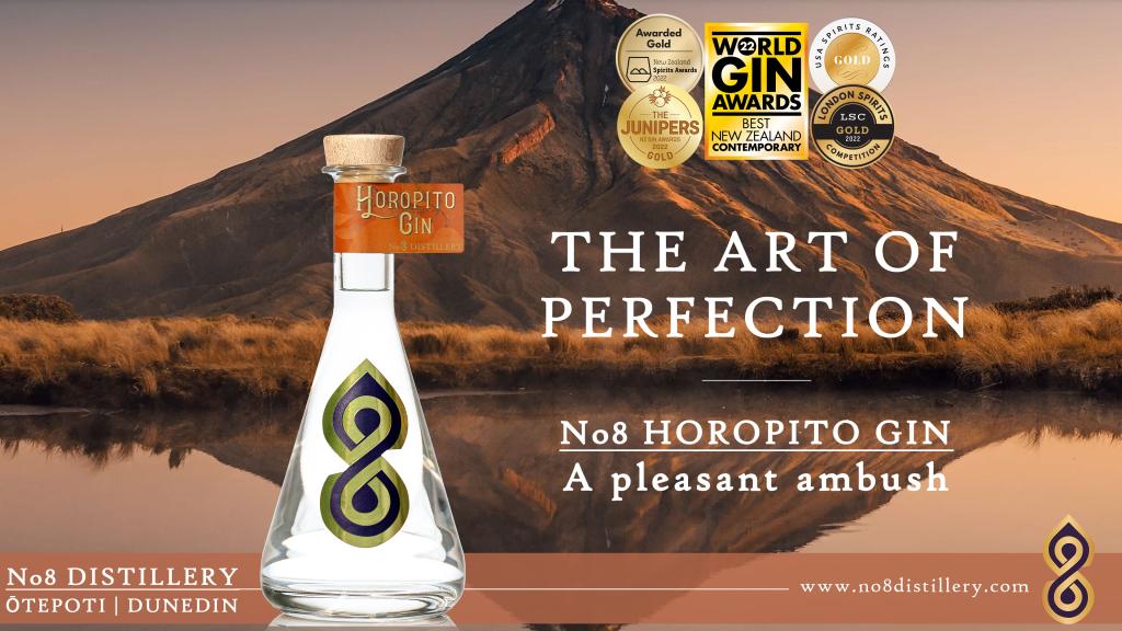 No8 Horopito Gin is a classic gin with a native plant twist. It No8 Distillery