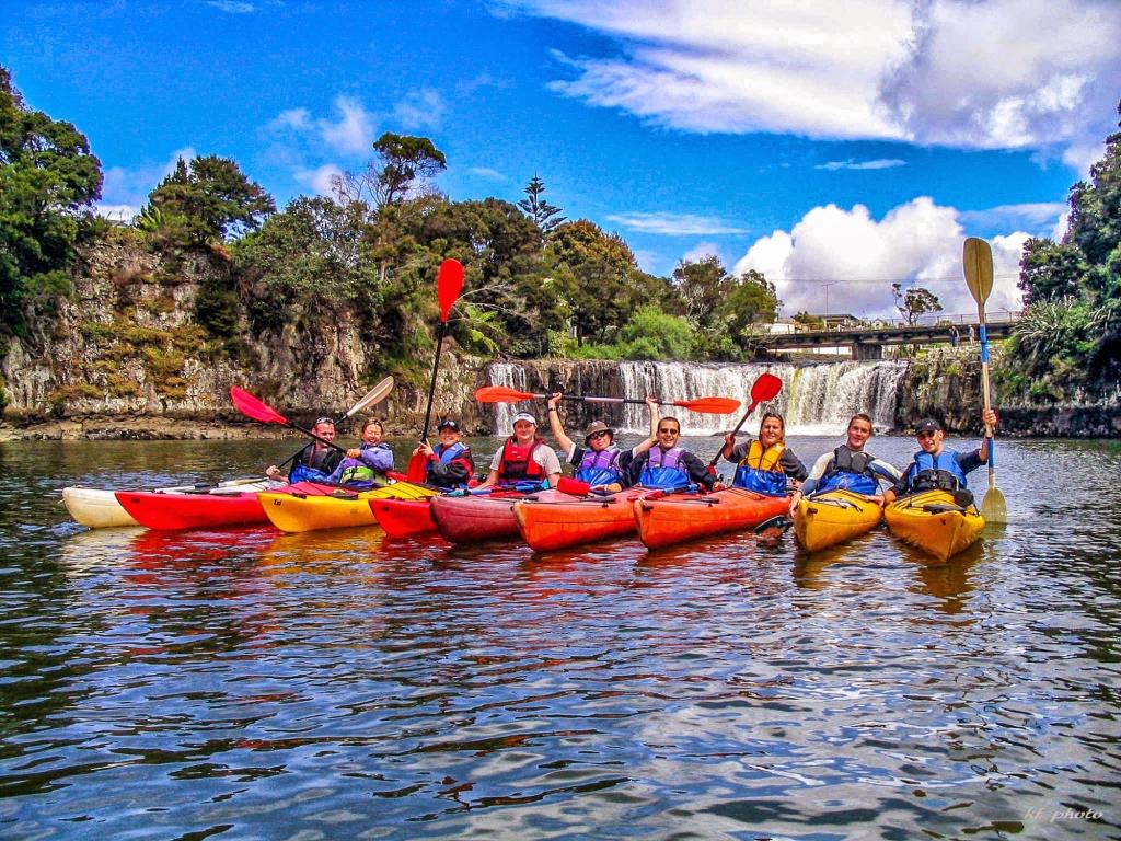 Kayaking in the Bay of Islands