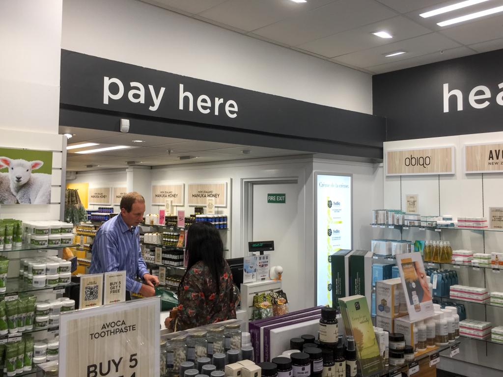 Our friendly team serving customers Aotea Gifts